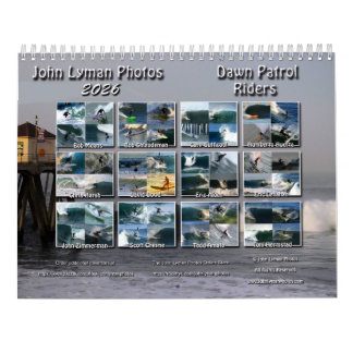 Calendrier Dawn Patrol Riders Surfing Calendar 2026