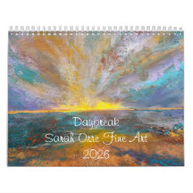 Daybreak 2026, Sarah Orre Fine Art Calendar