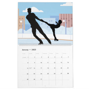Calendrier de 12 mois