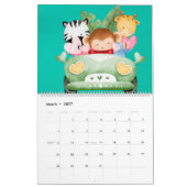 Calendrier de 12 mois (Mar 2027)