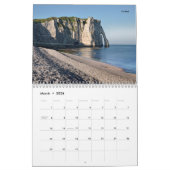 Calendrier de 12 mois au bord de l'eau (Mar 2026)