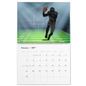 Calendrier de 12 Mois de Sports 2026 (Feb 2027)