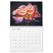Calendrier de 12 mois en Rose anglais (Mar 2027)