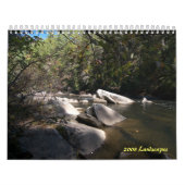 Calendrier de 2008 paysages (Protection)