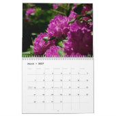 Calendrier de 2012 fleurs (Mar 2027)