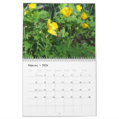 Calendrier de 2012 fleurs (Feb 2026)