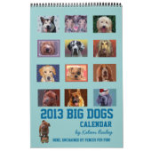 Calendrier de 2013 grand chiens (Protection)