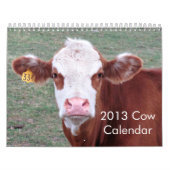 Calendrier de 2013 vaches (Protection)