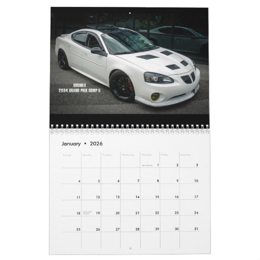 Calendrier de 2014 GPF (Jan 2026)