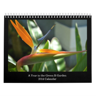 Calendrier de 2014 jardins