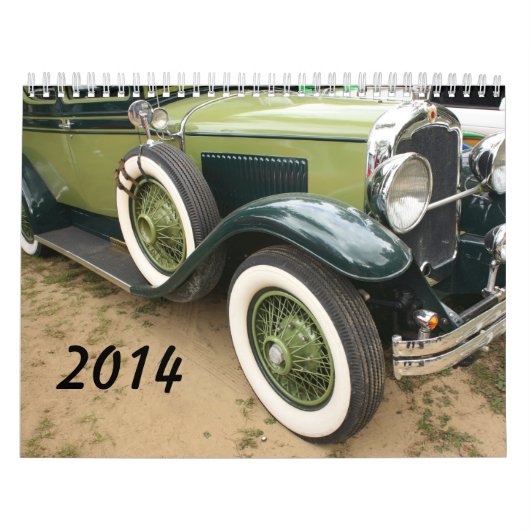 calendrier de 2014 voitures anciennes (Protection)