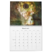 Calendrier de 2015 dames mystiques et de femmes de (Mar 2027)