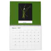 Calendrier de 2015 herbes (Feb 2027)
