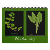 Calendrier de 2015 herbes (Protection)
