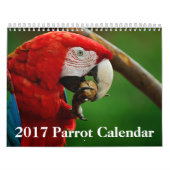 Calendrier de 2017 perroquets (Protection)