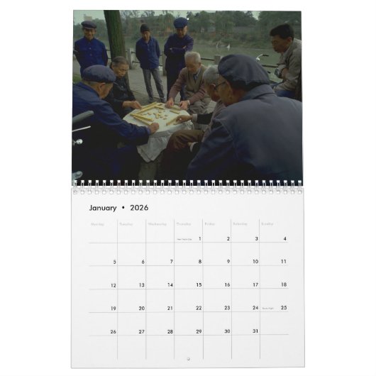 Calendrier de 2019 notes de voyage (Jan 2026)