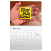 Calendrier de bande des années 90 2023 (Mar 2026)