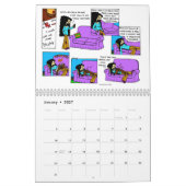 Calendrier de "bandes dessinées de dimanche" du (Jan 2027)