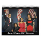 Calendrier de Barack Obama et de famille 2009 (Protection)