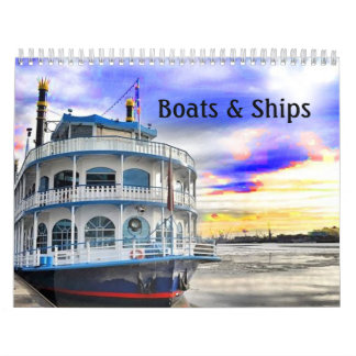 Calendrier de bateaux et de bateaux