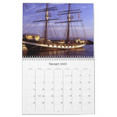Calendrier de bateaux et de bateaux 2009 (Jan 2026)