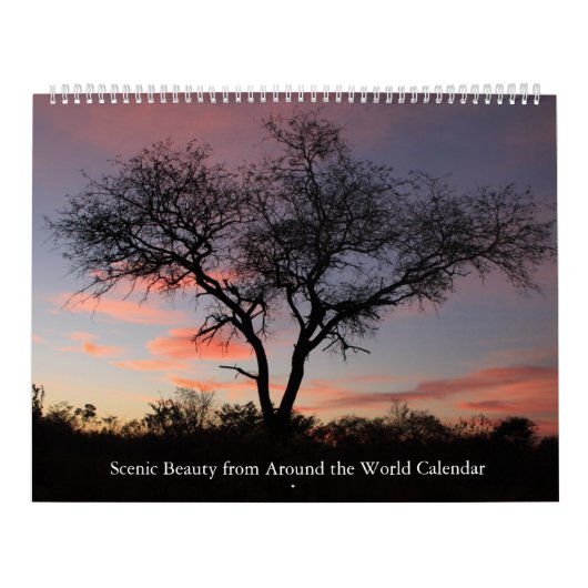Calendrier de Beauté Scénique du Monde Entier (Protection)