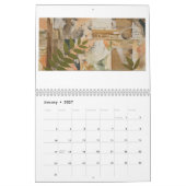 Calendrier de beaux-arts pour l'amant d'art et de (Jan 2027)
