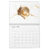 Calendrier de Bluster l'écureuil roux 2026 (Jan 2027)