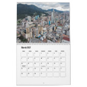 Calendrier de Bogotá-Colombie (Mar 2027)