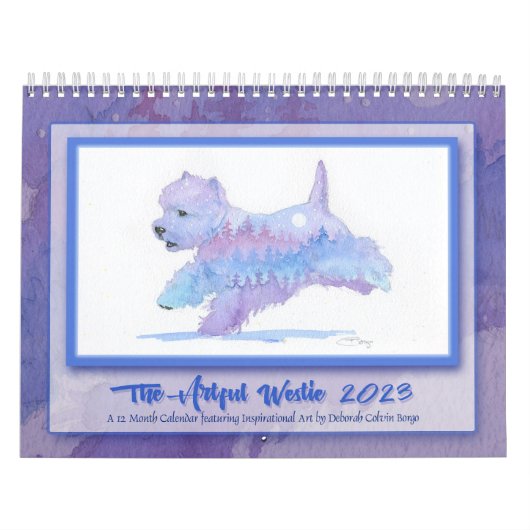 Calendrier de Borgo's The Artural Westie 2023 (Protection)