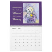 Calendrier de Borgo's The Artural Westie 2023 (Jan 2027)
