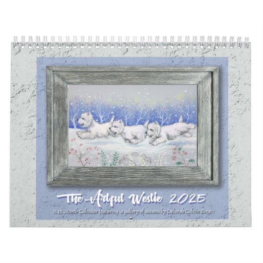 Calendrier de Borgo's The Artural Westie 2025 (Protection)