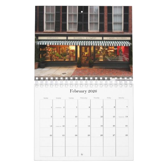 Calendrier de Boston (Feb 2026)