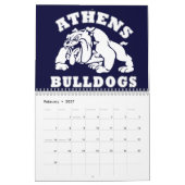 Calendrier de bouledogues d'Athènes (Feb 2027)