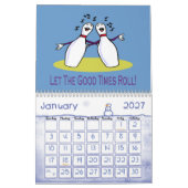 Calendrier de bowling (Jan 2027)