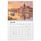 Calendrier de Budapest Hongrie (Jan 2027)