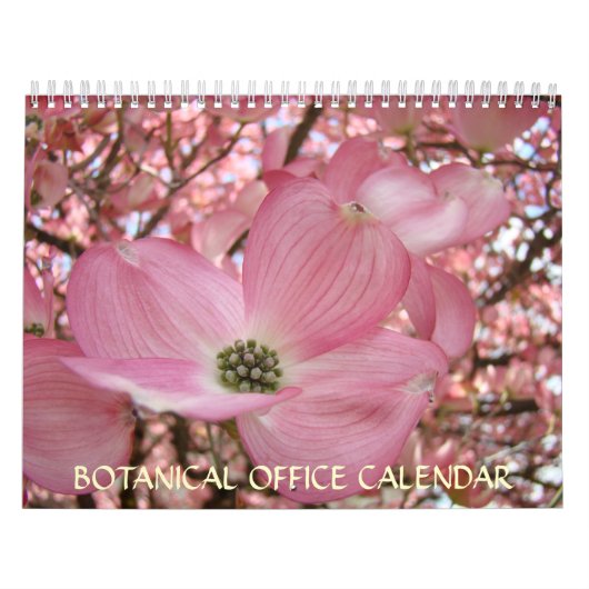 CALENDRIER DE BUREAU BOTANIQUE Fleurs Cadeaux Bure (Protection)