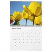 CALENDRIER DE BUREAU BOTANIQUE Fleurs Cadeaux Bure (Feb 2027)