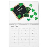 CALENDRIER DE BUREAU PHOTO PERSONNALISÉ 2026 (Mar 2027)