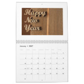CALENDRIER DE BUREAU PHOTO PERSONNALISÉ 2026 (Jan 2027)