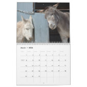 Calendrier de Burro et de cheval (Mar 2026)