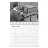 Calendrier de calcul vintage (Jan 2027)