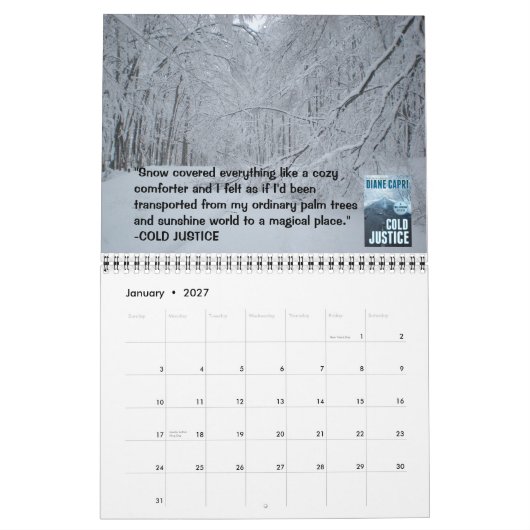 CALENDRIER DE CAPRI 2015 DE DIANE (Jan 2027)