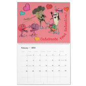 Calendrier de "céleri Charles et de copains" 2016 (Feb 2026)