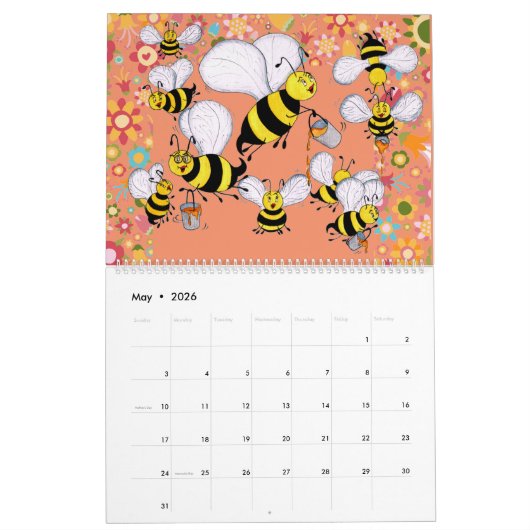 Calendrier de "céleri Charles et de copains" 2016 (Mai 2026)