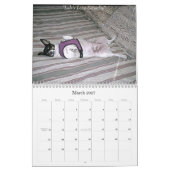 Calendrier de chambre d'hôte (Mar 2027)