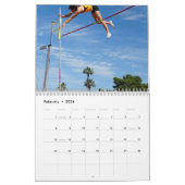 calendrier de chambre forte de poteau (Feb 2026)