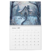 Calendrier de charmants cottages dans les bois (Jan 2027)