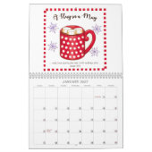 Calendrier de charme inspiré (Jan 2027)