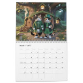 Calendrier de chat calico (Mar 2027)